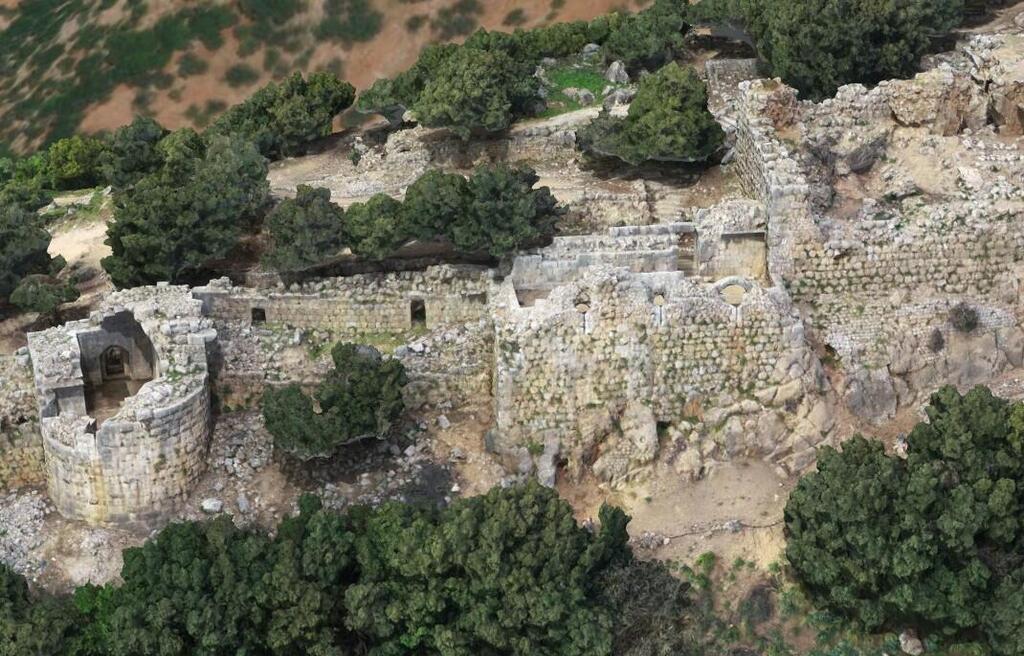 Nimrod Fortress National Park model ה