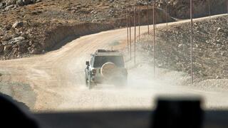 יאיר קראוס בסוריה עם לוחמי חטיבת ההרים 810