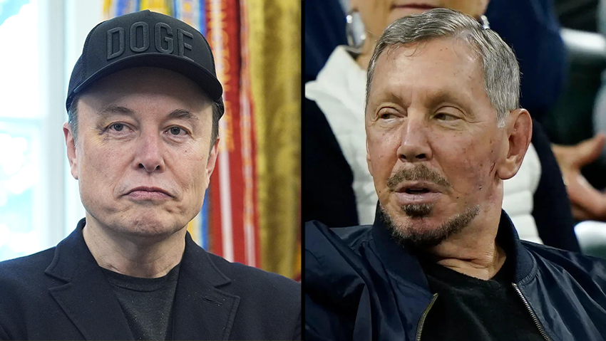 לארי אליסון,  אילון מאסק