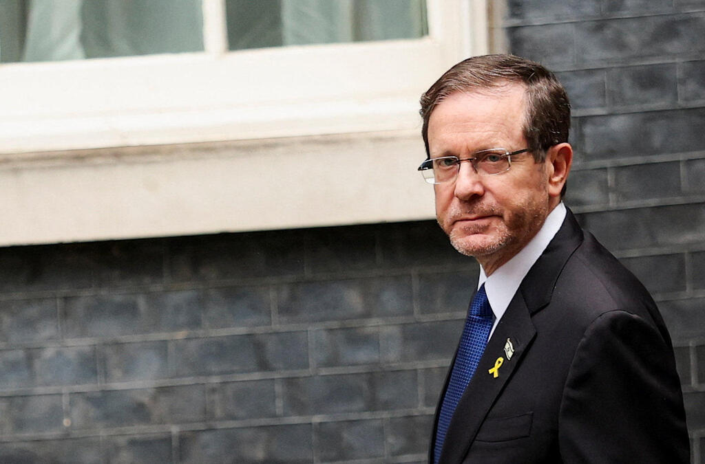 נשיא המדינה יצחק הרצוג עם ראש ממשלת בריטניה  קיר סטרמר