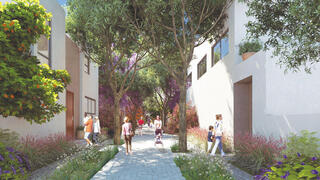 שכונת רקפות בבאר שבע - תכנון נעמה מליס אדריכלות ובינוי ערים