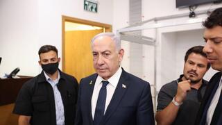 נתניהו באולם הדיונים