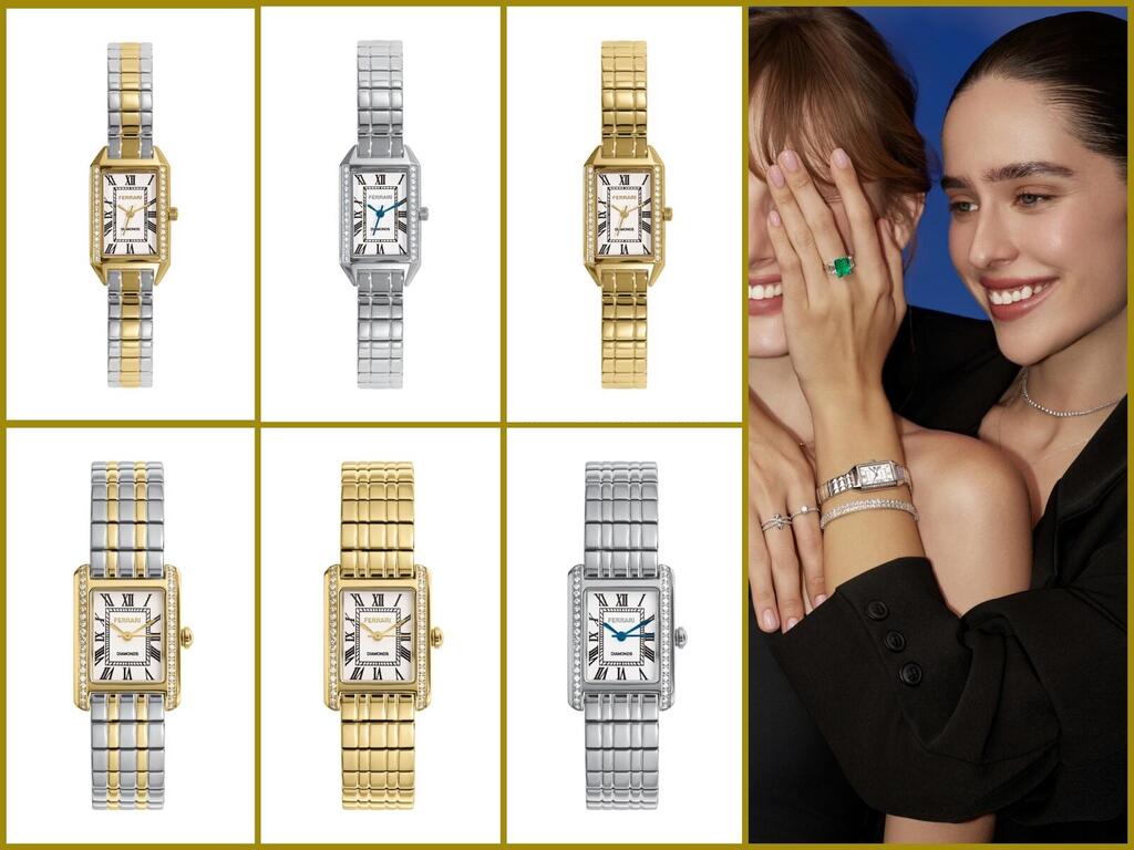 Часы с бриллиантами - всегда стильное дополнение к образу  