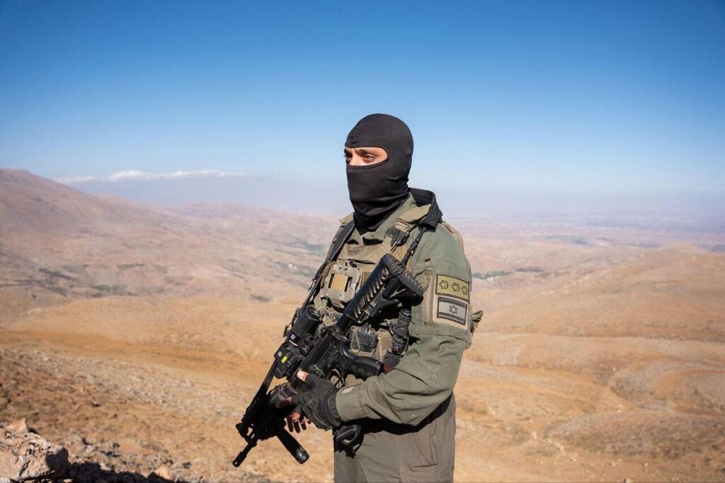 יאיר קראוס בסוריה עם לוחמי חטיבת ההרים 810