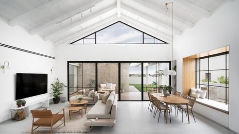 בית פרטי במושב אשבול ליד נתיבות. עיצוב: ליאת שעיה