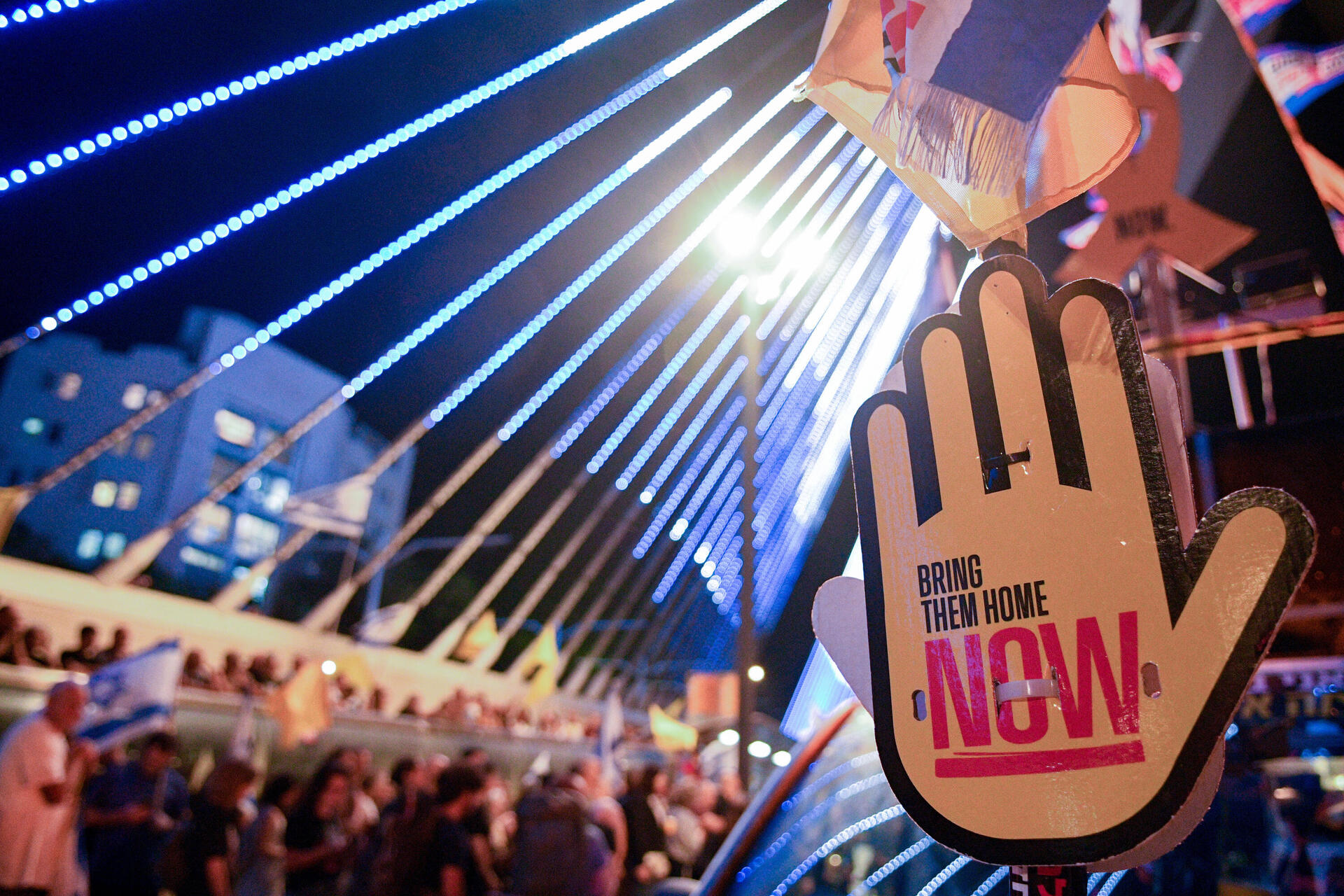 צעדת המונים בליווי משפחות החטופים, ירושלים 