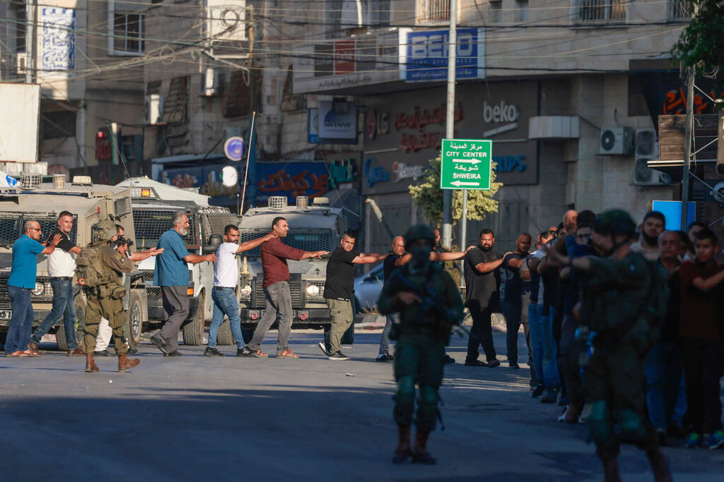 מסע מעצרים רחב שערכו כוחות צה"ל ברחובות העיר טול כרם
