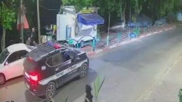 זירת הרצח בג'סר א-זרקא בה נרצח קוסאי ג'והר