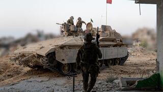 פעילות אוגדה 36 בדרום רצועת עזה