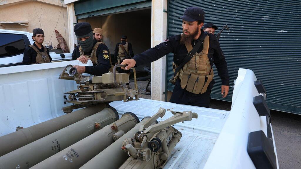 Ракеты, изъятые у террористов в Сирии חברי חולייה של חיזבאללה נעצרו בסוריה