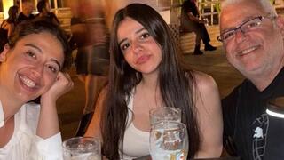 שירן ז"ל ושירלי לוי עם אביהן יהודה לוי