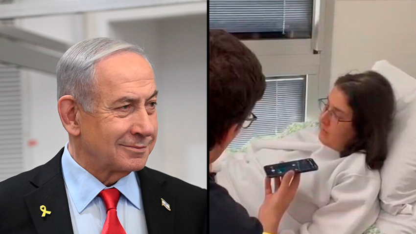 שיחת הטלפון בין ראש הממשלה נתניהו לאליזבט צורקוב