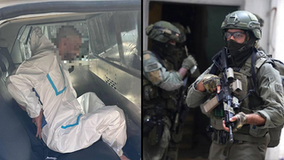 משטרה מג"ב פשיטה בית מחבל ביצע פיגוע מלון צובה