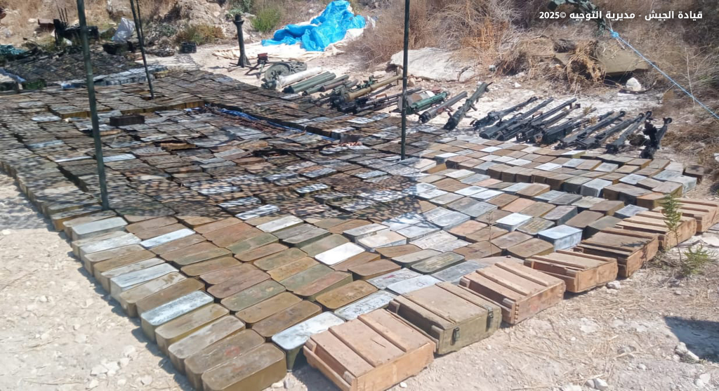 לבנון מודיעה על מסירת נשק ממחנות פלסטיניים, ממחנה עין אל חלווה באזור צידון ומחנה אל-בדאווי באזור טריפולי