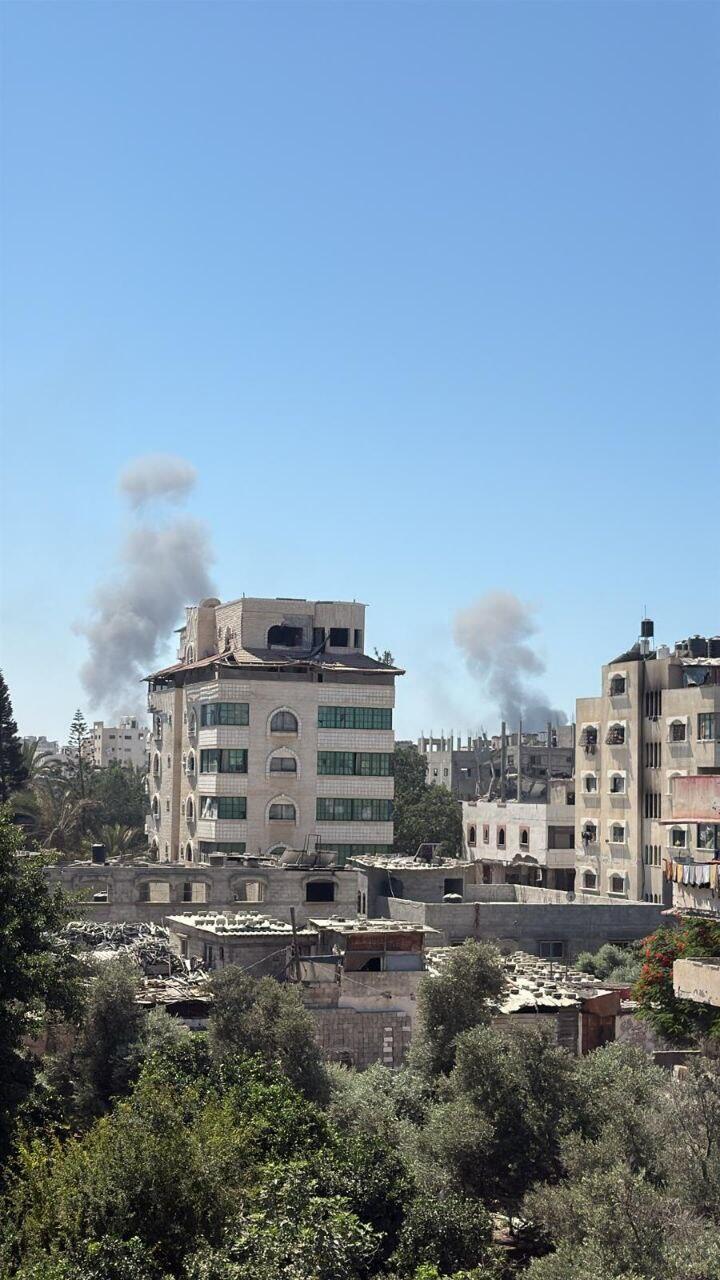 תקיפות אוויריות של צה"ל בשכונת תל אל-הווא שבעיר עזה
