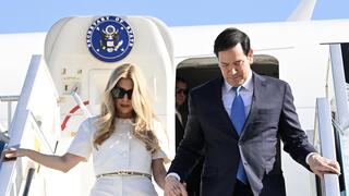 מזכיר המדינה האמריקני מרקו רוביו נוחת בישראל