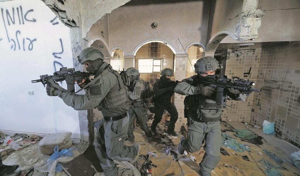 לוחמי ימ"ס דרום בתוך רפיח