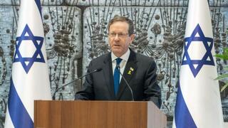 הנשיא בטקס האזכרה הממלכתי לנשיאים וראשי ממשלה שהלכו לעולמם