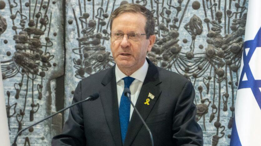 הנשיא בטקס האזכרה הממלכתי לנשיאים וראשי ממשלה שהלכו לעולמם