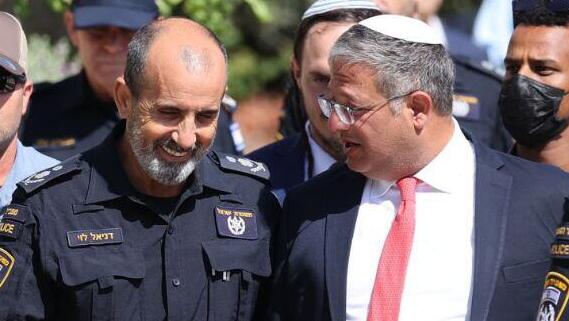 בן גביר והמפכ"ל לוי מגיעים לאירוע המשטרה בבית שמש