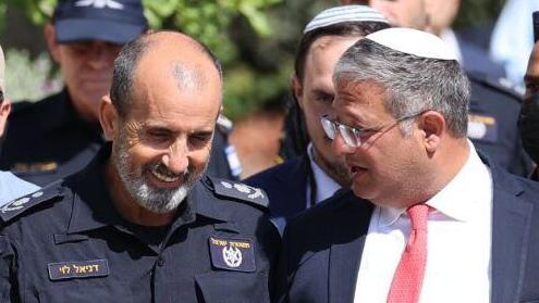 מאחורי גבו של המפכ"ל: בן גביר ערך ריאיון עם ניצב בכיר