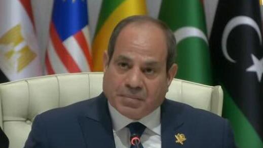 נשיא מצרים עבד אל-פתאח א-סיסי