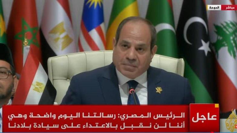 נשיא מצרים עבד אל-פתאח א-סיסי