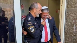 בן גביר והמפכ"ל לוי מגיעים לאירוע המשטרה בבית שמש