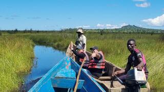 סירות קטנות לוקחות אותנו לחיפש אחר המנעלן הנדיר