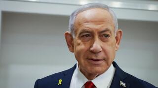 נתניהו באולם הדיונים