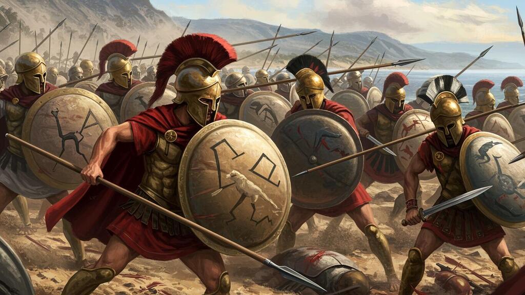 Photo: Shutterstock AI הדמיה של המלחמה הפלופונסית