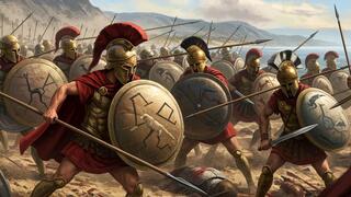 הדמיה של המלחמה הפלופונסית 