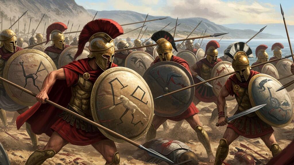 הדמיה של המלחמה הפלופונסית 