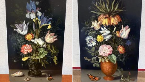 הציורים שהוצאו למכירה באוהיו