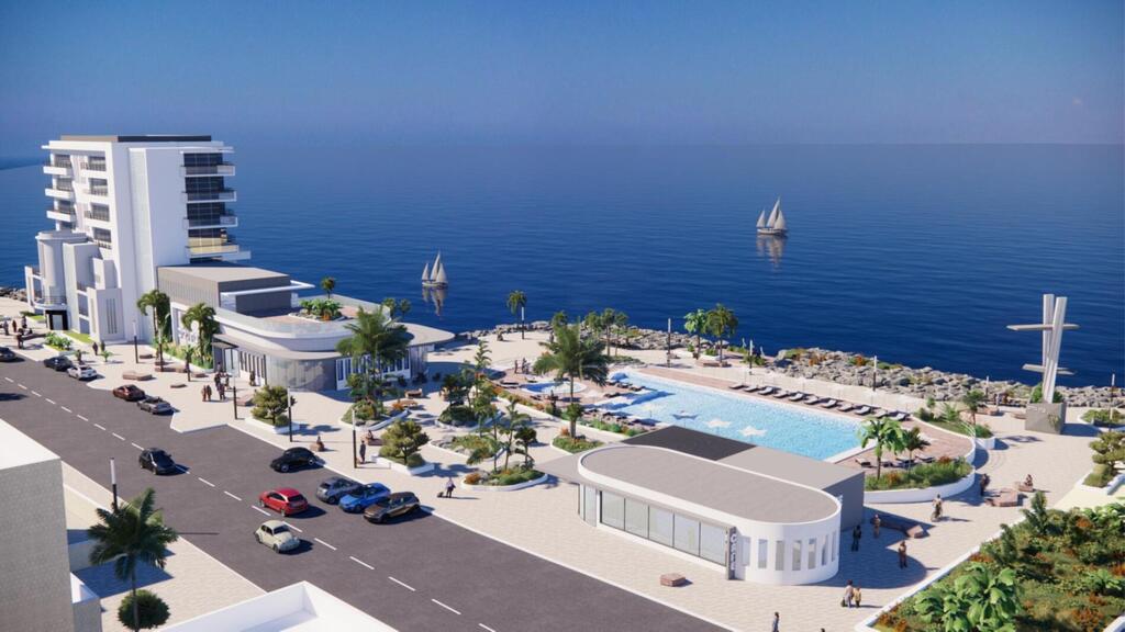 הדמיית מתחם הקזינו בחיפה