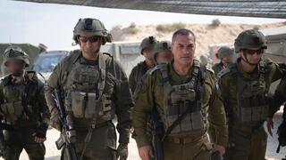 הרמטכ״ל עם הכוחות המתמרנים בהעמקת הפעולה בעיר עזה