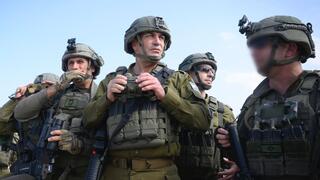 הרמטכ״ל עם הכוחות המתמרנים בהעמקת הפעולה בעיר עזה