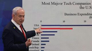 ראש הממשלה נתניהו במסיבת עיתונאים בנושא כלכלי