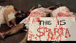 מחאת הארונות מול מעון רה״מ בירושלים בקריאה לסיום המלחמה ושחרור החטופים בעסקה