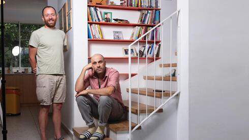  יאיר אגמון (מימין) ואבידן ארנברג