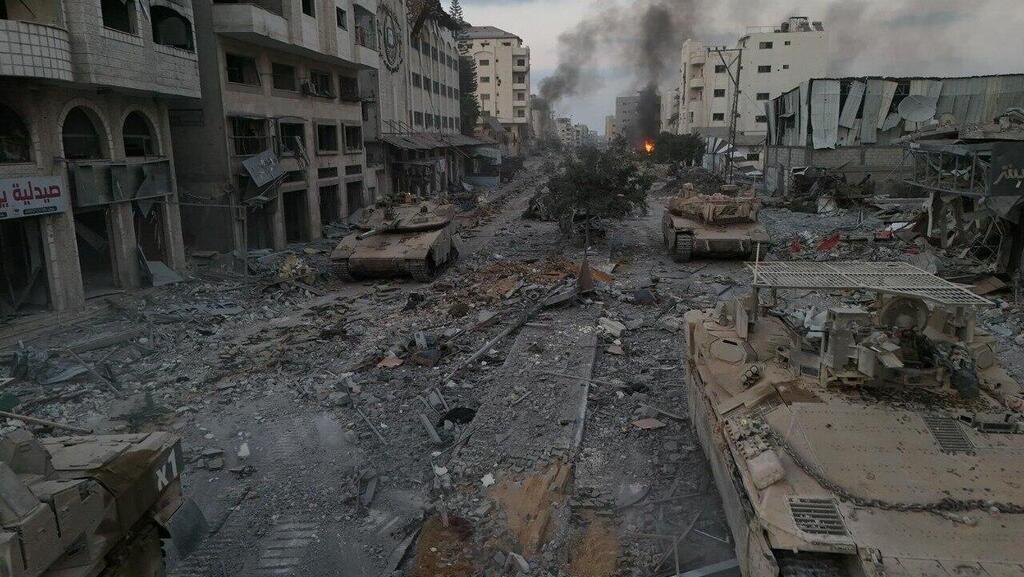 כוחות צה"ל בעיר עזה