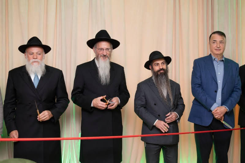 הטקס בבית חב"ד שבקומה ה-27