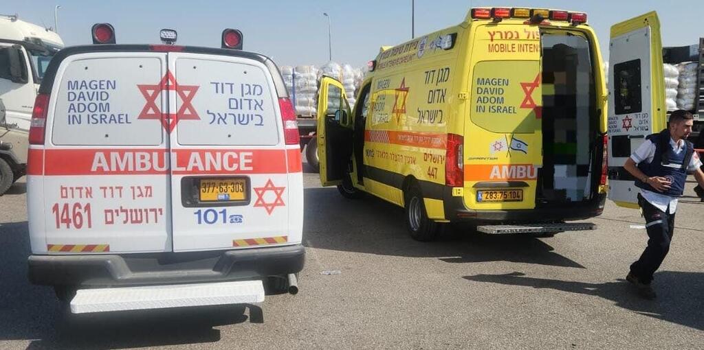 זירת הפיגוע במעבר אלנבי