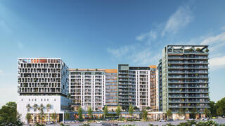 הדמיית מיזם דיור מוגן באור יהודה