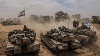 מג"ד 82 והטנקים בשטחי הכינוס לקראת התמרון 