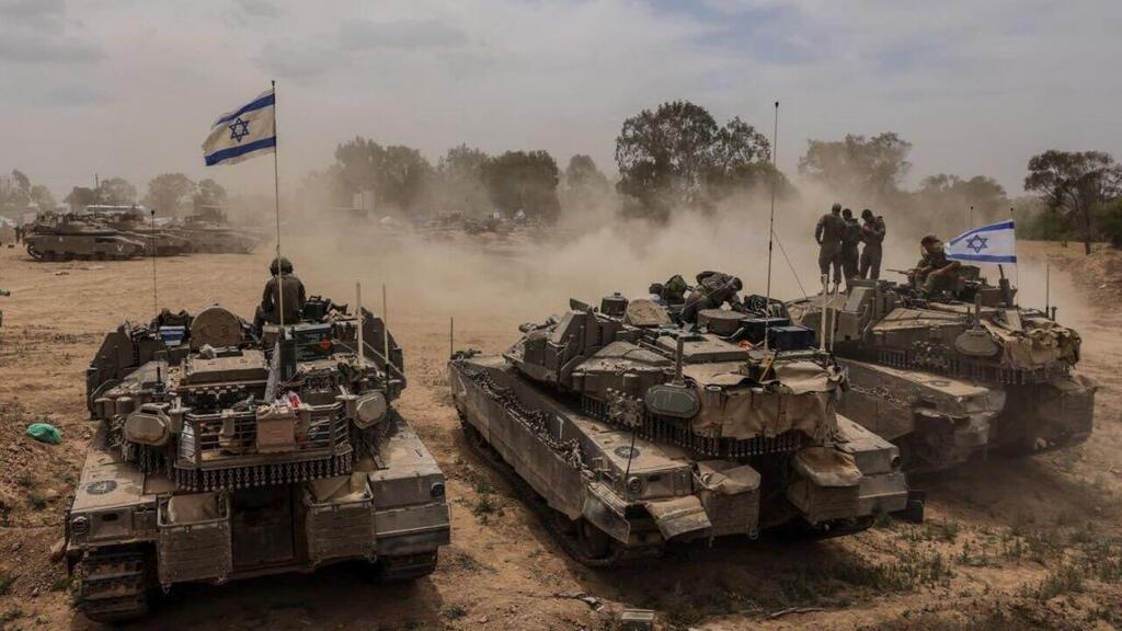 מג"ד 82 והטנקים בשטחי הכינוס לקראת התמרון 