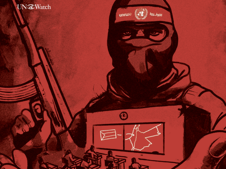 Schools in the Grip of Terror - UN Watch report (Photo: UN Watch) UN Watch