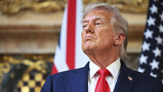 הצהרת נשיא ארה"ב דונלד טראמפ וראש ממשלת בריטניה קיר סטרמר