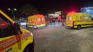 זירת הרצח סמוך לשגב שלום 