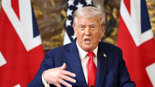 הצהרת נשיא ארה"ב דונלד טראמפ וראש ממשלת בריטניה קיר סטרמר